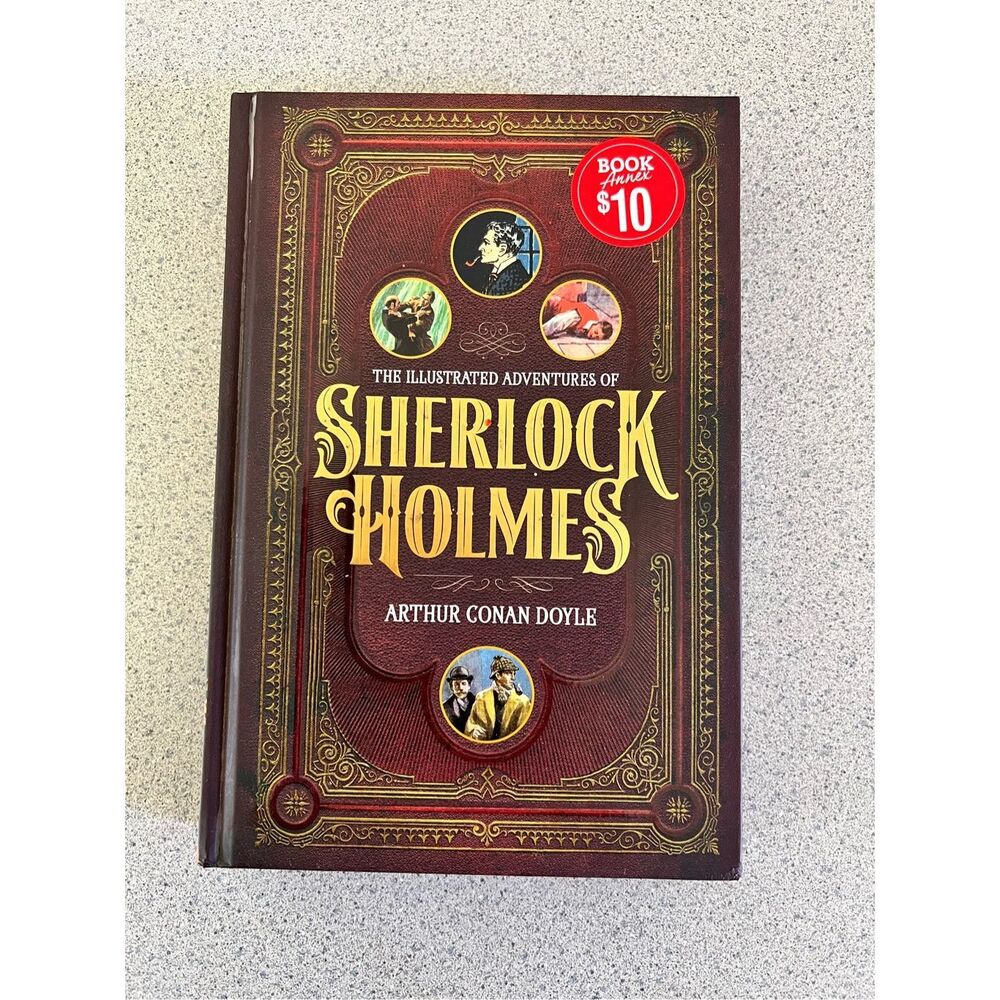 The illustrated adventures of Sherlock Holmes Paperback Book Arthur Conan Doyle